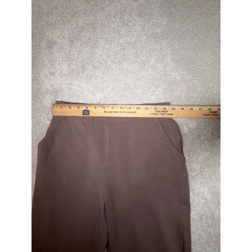 Women's Perfect Fit Pants, Straight-Leg small petite brown - Picture 7 of 11